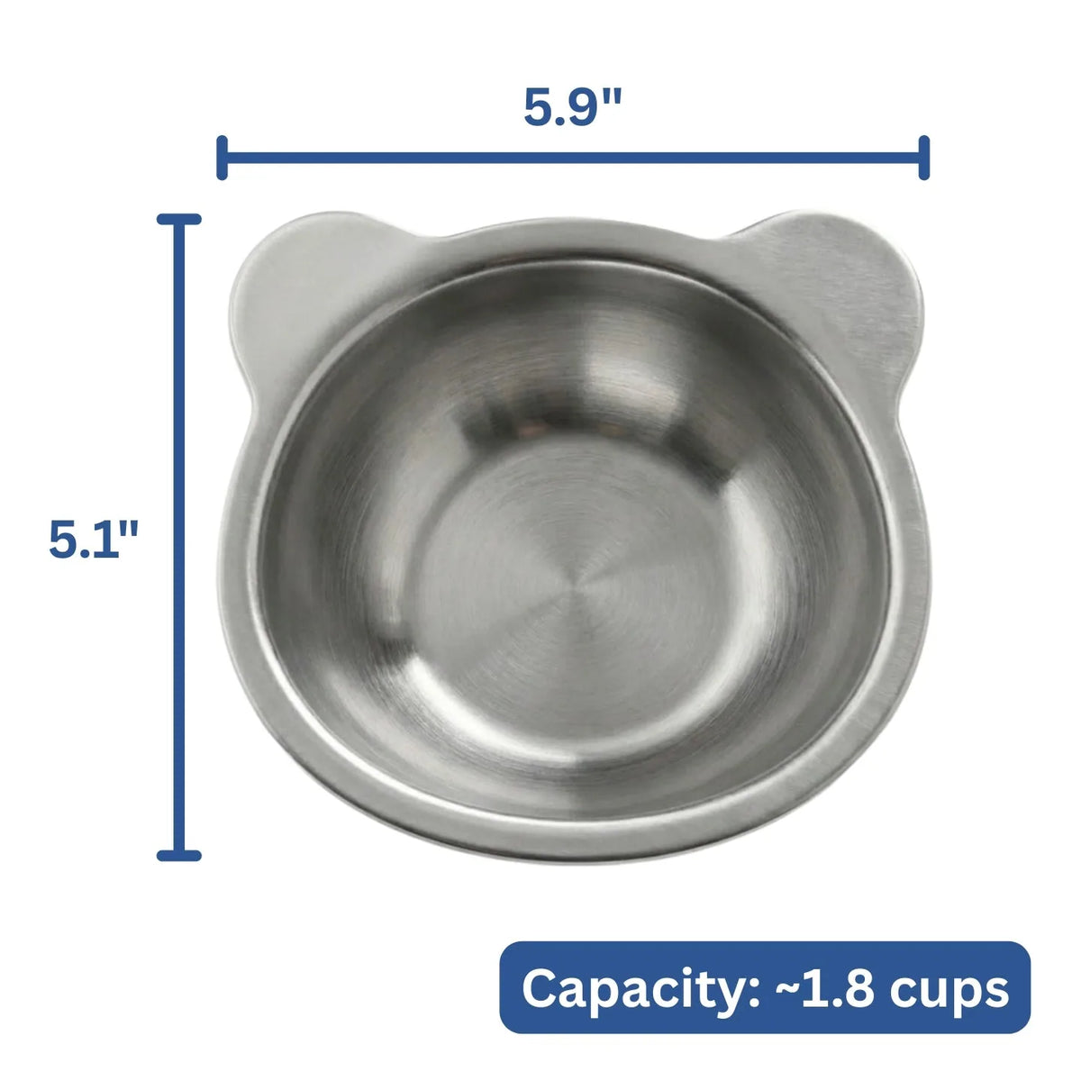 Gamelle Ergonomique Inclinée pour Chien et  Chat